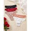 imageMilumia Womens 5 Pack Sexy Satin Panties Silk Mid Rise Bikini Briefs Underwear LingerieMulticolor