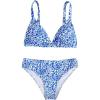 Multi Floral Blue