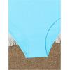 imageMilumia Girls 2 Piece Swimsuits Criss Cross Spaghetti Strap Bikini SetsLight Blue
