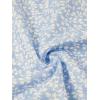 imageMilumia Girls Cute Summer Boho Ditsy Floral High Waisted A Line Flare Midi Skirt Flowy Long SkirtLight Blue