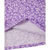 imageMilumia Girls Cute Summer Boho Ditsy Floral High Waisted A Line Flare Midi Skirt Flowy Long SkirtViolet Purple