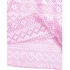 imageMilumia Girls Eyelet Hollow Beach Coverups Swimsuit Swimwear Cover UpPink