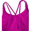 imageMilumia Girls One Piece Swimsuit Cute Tie Dye Criss Cross Bathing Suit SwimwearHot Pink