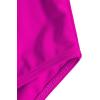 imageMilumia Girls One Piece Swimsuit Cute Tie Dye Criss Cross Bathing Suit SwimwearHot Pink