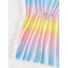 imageMilumia Girls Tie Dye Mesh Sheer Beach Coverups Ruffle Swimsuit Cover UpOrbme Multi Blue
