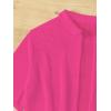 imageMilumia Womens 2 Piece Cover Ups Set Short Sleeve Open Front Kimono Swimsuit Coverup with ShortsHot Pink