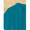 imageMilumia Womens 2 Piece Cover Ups Set Short Sleeve Open Front Kimono Swimsuit Coverup with ShortsTeal Blue
