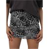 imageMilumia Womens Leopard Print High Waisted Mini Skirt Y2k Going Out Short SkirtsGrey
