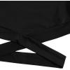 imageMilumia Girls 2 Piece Cut Out Crisscross Tee Crop Tops Short Sleeve Round Neck T ShirtsGreen and Black