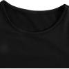 imageMilumia Girls 2 Piece Cut Out Crisscross Tee Crop Tops Short Sleeve Round Neck T ShirtsGreen and Black