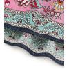 imageMilumia Women Boho Vintage Floral Print Long Skirt Summer Tiered Maxi SkirtNavy Blue