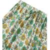 imageMilumia Women Boho Vintage Floral Print Long Skirt Summer Tiered Maxi SkirtTeal Blue Floral