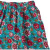 imageMilumia Women Boho Vintage Floral Print Long Skirt Summer Tiered Maxi SkirtTeal Green Floral