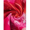 imageMilumia Women Floral Mesh Strapless Ruched Tube Top Split Hem Sleeveless Bandeau Crop TopsHot Pink