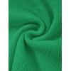 imageMilumia Women Tie Front Ruched Tube Top Strapless Flared Hem Peplum Bandeau TopsGreen