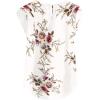 imageMilumia Womens Elegant Floral Print Petal Cap Sleeve Pleated Vacation Office Work Blouse TopMulticolor