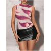 imageMilumia Womens Pu Leather Bodycon Mini Skirt Y2k Low Waisted Skirts Party ClubBlack