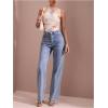 imageMilumia Womens Tie Dye Mesh Bodysuits Sleeveless Mock Neck Ruched Body SuitApricot