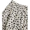 imageMilumia Womens Vintage Printed A Line High Waist Flare Flowy Casual Midi SkirtsA White