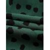imageMilumia Womens Vintage Printed A Line High Waist Flare Flowy Casual Midi SkirtsB Green