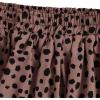 imageMilumia Womens Vintage Printed A Line High Waist Flare Flowy Casual Midi SkirtsB Mocha Brown