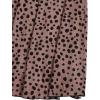 imageMilumia Womens Vintage Printed A Line High Waist Flare Flowy Casual Midi SkirtsB Mocha Brown