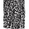 imageMilumia Womens Vintage Printed A Line High Waist Flare Flowy Casual Midi SkirtsGrey and Black