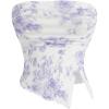 Lilac Purple and White