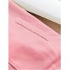 imageMilumia Girls 3 Piece Outfits Long Sleeve Tee Shirt and Blazer Vest with PantsPink