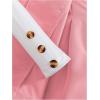 imageMilumia Girls 3 Piece Outfits Long Sleeve Tee Shirt and Blazer Vest with PantsPink