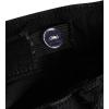 imageMilumia Girls Raw Hem Flare Jeans Long Bell Bottom Wide Leg Denim Pants with PocketsBlack