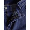 imageMilumia Girls Raw Hem Flare Jeans Long Bell Bottom Wide Leg Denim Pants with PocketsDeep Blue
