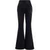 imageMilumia Girls Ripped Flare Bell Bottom Jeans High Waist Denim Pants with PocketsBlack Solid