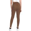imageMilumia Girls Wideband Waist Leggings High Waisted Tights Workout Yoga PantsMocha Brown
