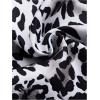 imageMilumia Womens Leopard Print Blazer Vest V Neck Sleeveless Button Down JacketGrey