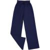 imageMilumia Girls Cute High Waist Flowy Wide Leg Dress Pants Palazzo PantsDeep Blue