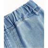 imageMilumia Girl High Elastic Waist Wide Leg Jeans Baggy Going Out Denim PantsLight Wash