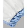 imageMilumia Girls 2 Pack Tube Top Ruched Strapless Going Out Basic Bandeau TopsBlue and White