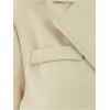 imageMilumia Girls 2 Piece Outfits Long Sleeve Crop Blazer Jacket and PantsGreen