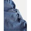 imageMilumia Girls Ruched Denim Tube Dress Bow Knot Tiered Layered Short DressesMedium Wash