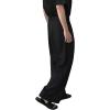 imageMilumia Mens High Waisted Wide Leg Pants Zipper Fly Loose Casual TrousersBlack