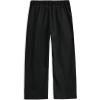 imageMilumia Mens High Waisted Wide Leg Pants Zipper Fly Loose Casual TrousersInk Black
