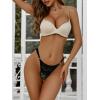 imageMilumia Women Lace Cheeky Sexy GString Thong Low Rise PantiesBlack