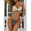 imageMilumia Women Lace Cheeky Sexy GString Thong Low Rise PantiesGreen