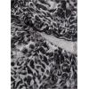 imageMilumia Womens 2 Piece Leopard Print Pajama Set Lace Mesh Cami Top Shorts PajamasBlack and White