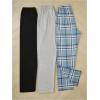 imageMilumia Womens 3 Pack Pajama Pants Plaid Letter Lounge Sleep Pj Pants SleepwearBlueBlackGrey