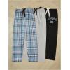 imageMilumia Womens 3 Pack Pajama Pants Plaid Letter Lounge Sleep Pj Pants SleepwearBlueBlackGrey