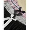 imageMilumia Womens 3 Pack Pajama Pants Plaid Letter Lounge Sleep Pj Pants SleepwearPink Grey Black