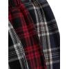 imageMilumia Womens 3 Pack Pajama Shorts Plaid Elastic Waist Pj Sleep ShortsRed and Grey