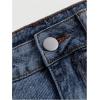 imageMilumia Womens Bow Knot High Waist Denim Skirt Bodycon Casual Jean SkirtsDark Wash
